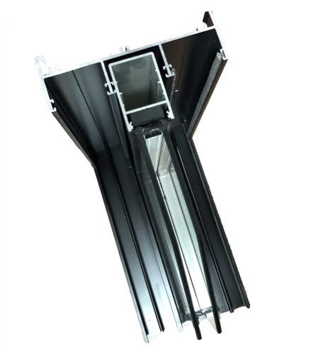 OEM/ODM Extrusion Aluminum Frame for Glass windows and doors 